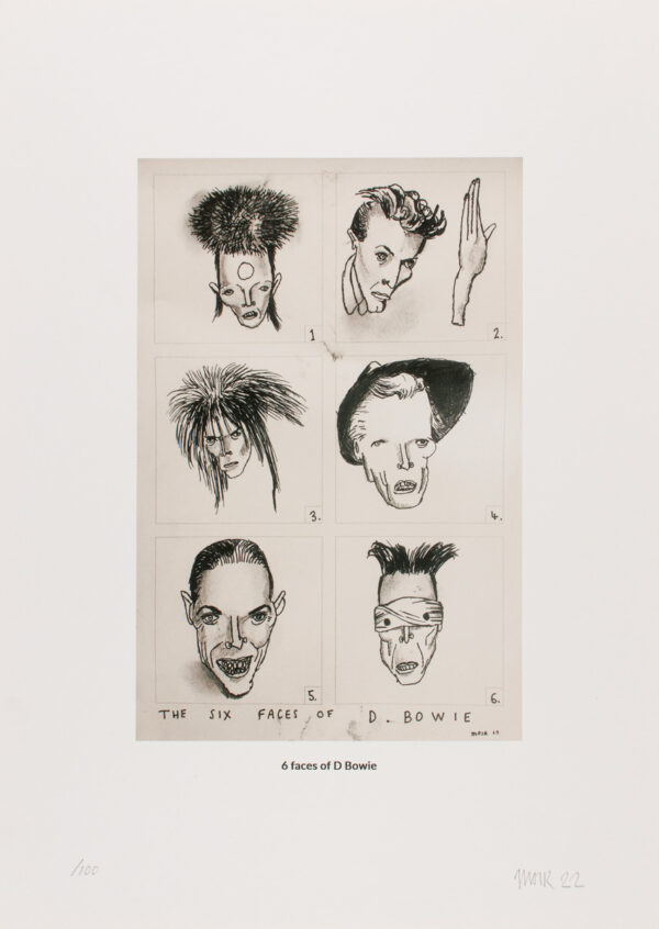6 Faces of David Bowie