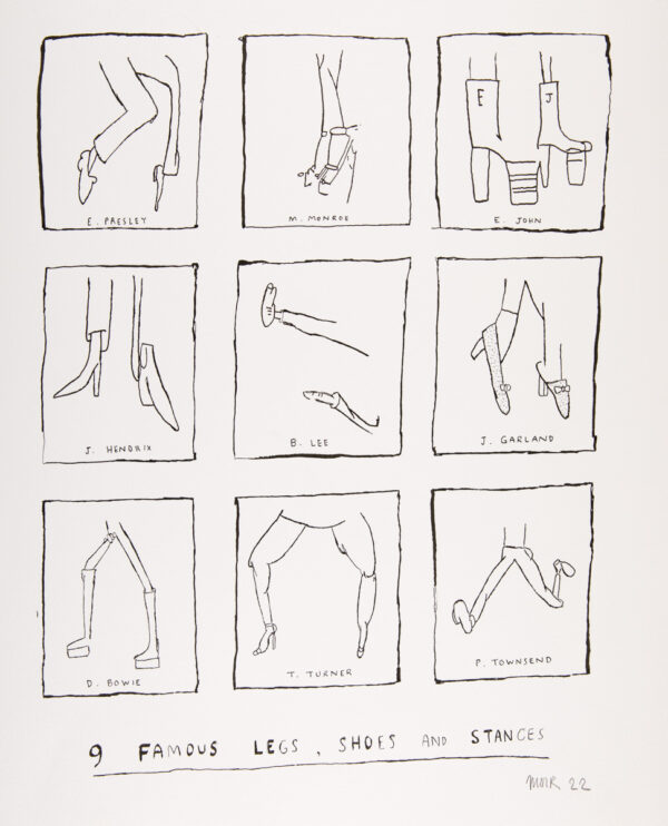 9 famous legs