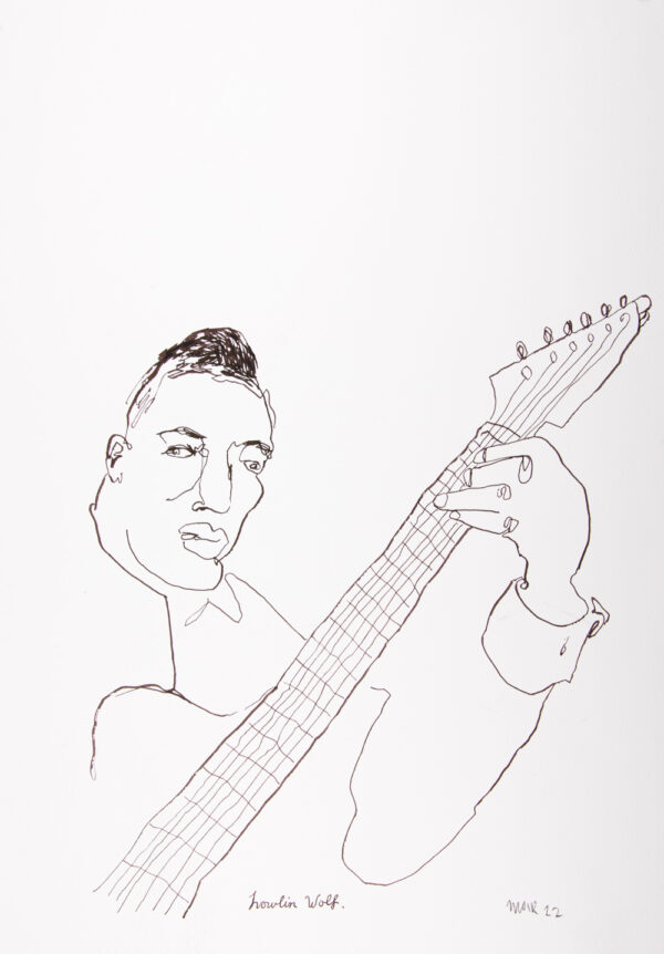 Howlin Wolf Speed Sketch 4