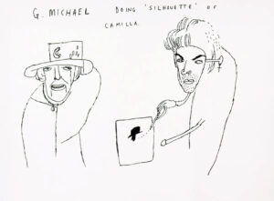 G. Michael doing Silhouette of Camilla