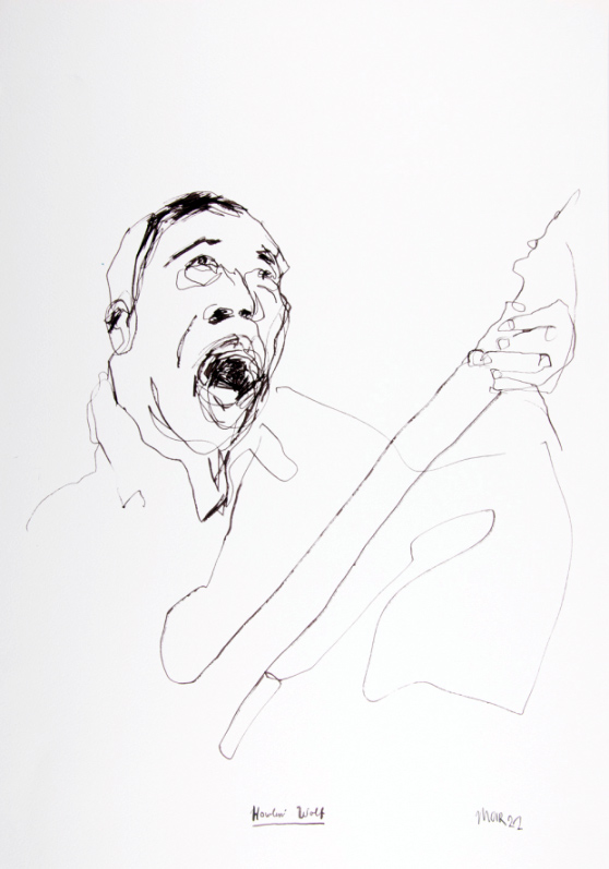 Howlin Wolf Speed Sketch 3