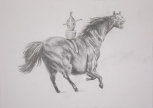 Running Horse and Pot