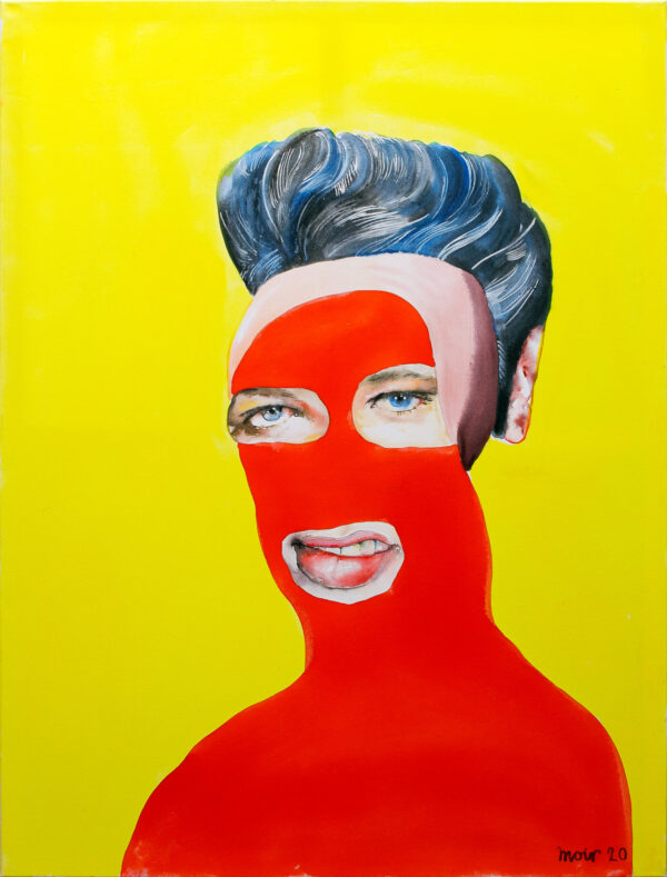 Elvis in Red Ski Mask