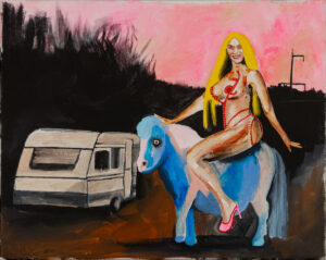 Beyoncé and her horse Fat John