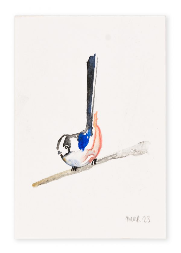 Long Tailed Tit (postcard size) 1