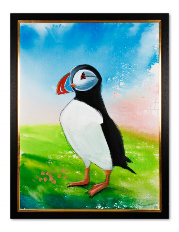 Puffin - Painted on Painting Birds!
