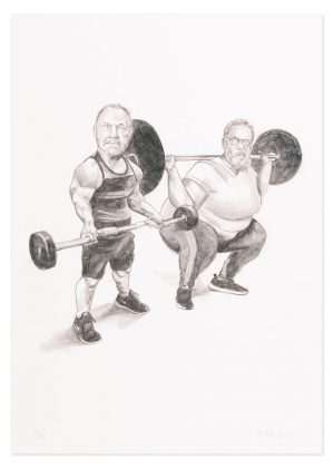 Vic and Bob at the gym (AP) - No.1 Collection