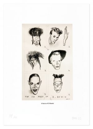 6 Faces of David Bowie - No.1 Collection