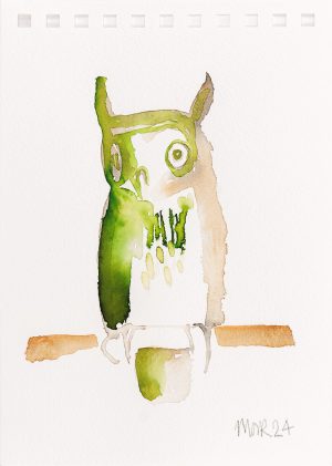 Green Long-eared Owl