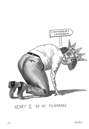 Henry II On His Pilgramage